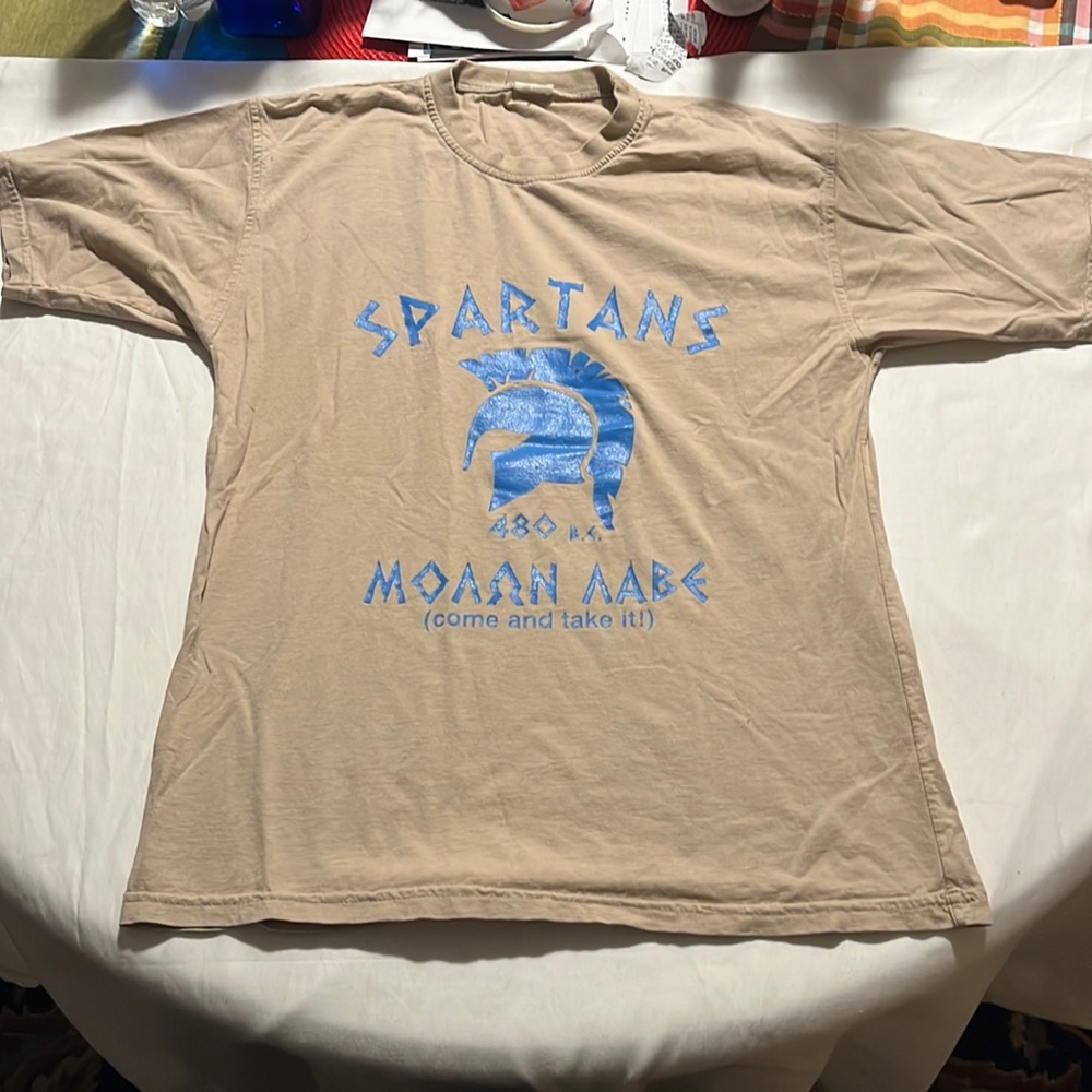 VTG Spartan Greece Tourist Short Sleeve Tee Size XS